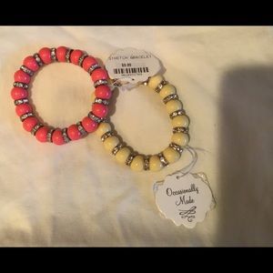 2 summer fun stretchy bracelets